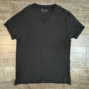 STATE Classic Black V-Neck Tee
